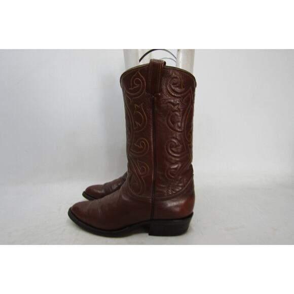 TONY LAMA Gold Label Mens Size 7.5 D Brown Leather Cowboy Western Boots main image 6